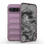 For Google Pixel 9 Pro XL 5G Magic Shield TPU + Flannel Phone Case(Purple)