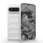 For Google Pixel 9 Pro XL 5G Magic Shield TPU + Flannel Phone Case(White)
