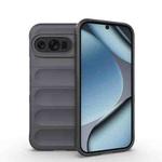 For Google Pixel 10 / 10 Pro 5G Global Magic Shield TPU + Flannel Phone Case(Dark Grey)