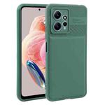 For Xiaomi Redmi Note 11 4G Twill Texture TPU Shockproof Phone Case(Green)