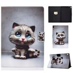 For Lenovo Tab M10 HD TB-X505F Colored Drawing Horizontal Flip Leather Case with Holder & Card Slots & Sleep / Wake-up Function(Pet Cat)