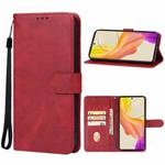 For vivo Y78 Leather Phone Case(Red)