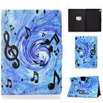 For Lenovo Tab M10 HD TB-X505F Colored Drawing Horizontal Flip Leather Case with Holder & Card Slots & Sleep / Wake-up Function(Sheet Music)