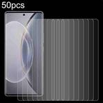For vivo X90s 50pcs 0.26mm 9H 2.5D Tempered Glass Film