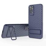 For Xiaomi Redmi Note 11 Wavy Texture TPU Phone Case with Lens Film(Royal Blue)