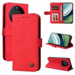 For Huawei Mate 60 Skin Feel Life Tree Metal Button Leather Phone Case(Red)