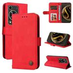 For Huawei Enjoy 70 Skin Feel Life Tree Metal Button Leather Phone Case(Red)