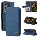 For Huawei Enjoy 70 Skin Feel Life Tree Metal Button Leather Phone Case(Blue)