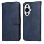 For Huawei nova 11 Classic Calf Texture Flip Leather Phone Case(Blue)