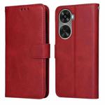 For Huawei nova 11 SE Classic Calf Texture Flip Leather Phone Case(Red)