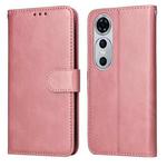 For Huawei nova 12 Pro Classic Calf Texture Flip Leather Phone Case(Rose Gold)