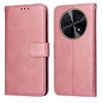 For Huawei Enjoy 70 Pro Classic Calf Texture Flip Leather Phone Case(Rose Gold)