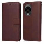 For Huawei nova 14 Classic Calf Texture Flip Leather Phone Case(Brown)