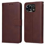 For Huawei Maimang 40 5G Classic Calf Texture Flip Leather Phone Case(Brown)