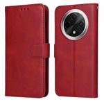 For OPPO A3 Pro 5G Classic Calf Texture Flip Leather Phone Case(Red)