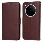 For OPPO Find X8 Classic Calf Texture Flip Leather Phone Case(Brown)