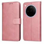 For OPPO Find X8 Classic Calf Texture Flip Leather Phone Case(Rose Gold)