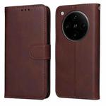 For OPPO Find X8 Pro Classic Calf Texture Flip Leather Phone Case(Brown)