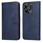 For Realme C53 / Narzo N53 Classic Calf Texture Flip Leather Phone Case(Blue)