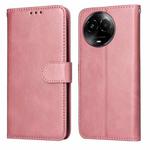 For Realme C67 Global / 11 5G Taiwan Version Classic Calf Texture Flip Leather Phone Case(Rose Gold)