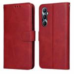 For Realme C65 4G Classic Calf Texture Flip Leather Phone Case(Red)