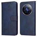 For Realme 13 Pro / 13 Pro+ / P1 Pro Global Classic Calf Texture Flip Leather Phone Case(Blue)