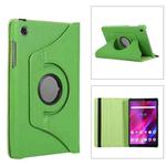 For Lenovo Tab M8 4th Gen 360 Degree Rotation Litchi Texture Leather Tablet Case(Green)