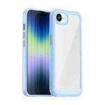 For iPhone SE 2024 Colorful Series Acrylic + TPU Phone Case(Blue)
