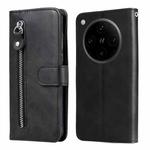 For OPPO Find X8 Pro Fashion Calf Texture Zipper Leather Phone Case(Black)