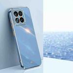 For Xiaomi 14 XINLI Straight Edge 6D Electroplate TPU Phone Case(Celestial Blue)