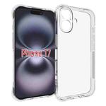 For iPhone 17 Shockproof Non-slip Thickening TPU Phone Case(Transparent)