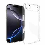 For iPhone 17 Air Waterproof Texture TPU Phone Case(Transparent)