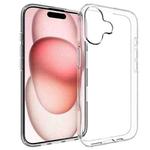 For iPhone 17 Waterproof Texture TPU Phone Case(Transparent)