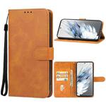 For ZTE nubia Z50S Pro Leather Phone Case(Brown)