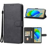 For ZTE Blade A72s Leather Phone Case(Black)