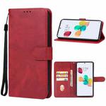 For ZTE Anshin Family/JP Version/A303ZT Leather Phone Case(Red)