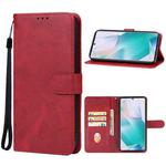 For CUBOT Hafury Meet Leather Phone Case(Red)
