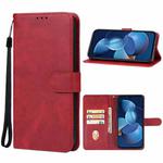 For CUBOT Hafury V1 Leather Phone Case(Red)