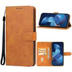 For CUBOT Hafury V1 Leather Phone Case(Brown)