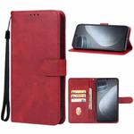 For CUBOT X50 Leather Phone Case(Red)