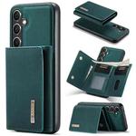 For Samsung Galaxy S24+ 5G DG.MING M1 Series 3-Fold Multi Card Wallet + Magnetic Phone Case(Green)