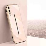 For vivo iQOO Pro XINLI Straight Edge 6D Electroplate TPU Phone Case(Pink)