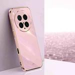 For vivo X200 Ultra XINLI Straight Edge 6D Electroplate TPU Phone Case(Cherry Purple)