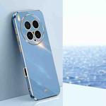 For vivo X200 Ultra XINLI Straight Edge 6D Electroplate TPU Phone Case(Celestial Blue)