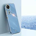 For Honor Play 60 XINLI Straight Edge 6D Electroplate TPU Phone Case(Celestial Blue)