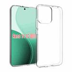 For OPPO Reno14 5G Global Waterproof Texture TPU Phone Case(Transparent)