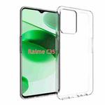 For Realme C35 Waterproof Texture TPU Phone Case(Transparent)