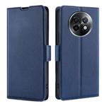 For Realme 13 Pro 5G Ultra-thin Voltage Side Buckle Horizontal Flip Leather Phone Case(Blue)