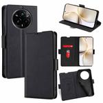 For Realme 14 Pro 5G Global Ultra-thin Voltage Side Buckle Horizontal Flip Leather Phone Case(Black)