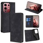 For Infinix Note 50s 5G Skin Feel Magnetic Leather Phone Case(Black)